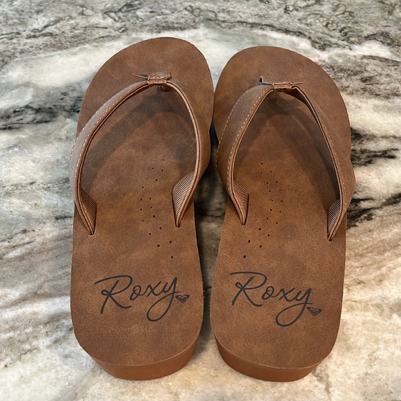 Roxy wedge flip-flops - Picture 2 of 5